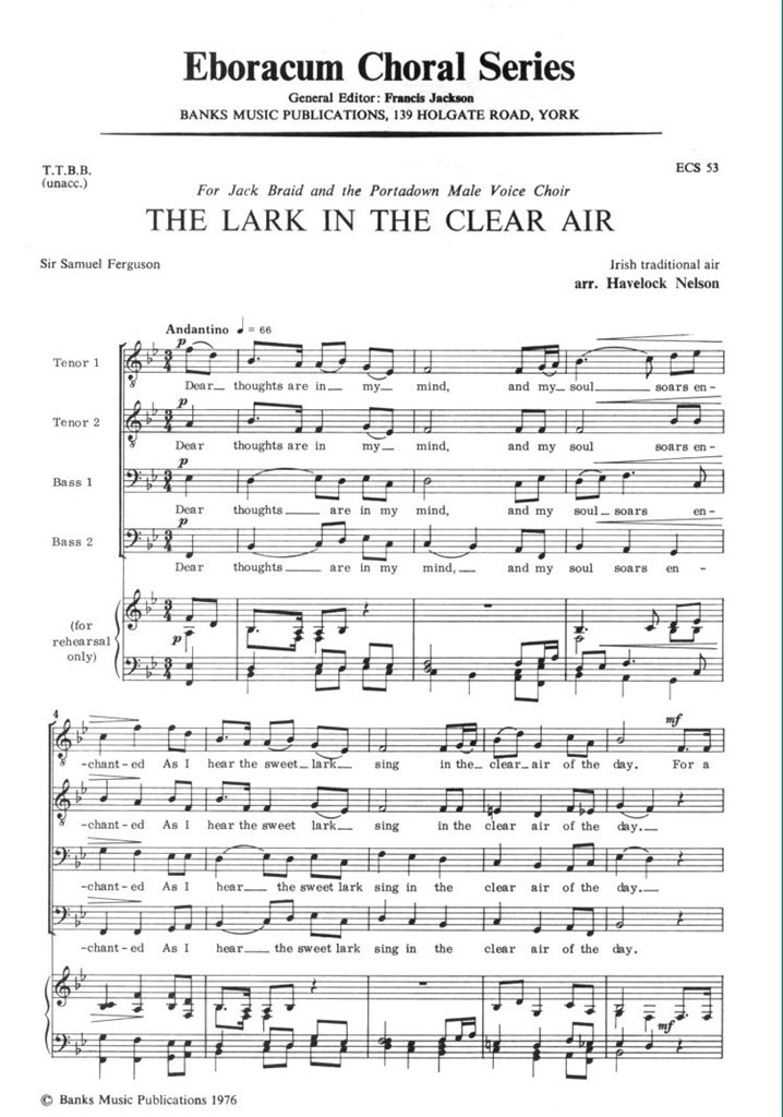The Lark In The Clear Air